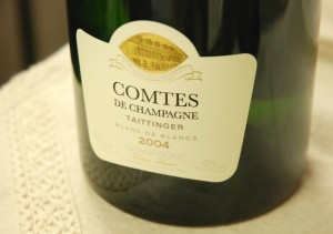 テタンジェ　コント・ド・シャンパーニュ　ブラン・ド・ブラン　ミレジメ　2004 (Taittinger Comtes de Champagne Blanc de Blanc 2004)