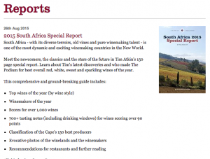 Tim Atkin South Africas Special Report