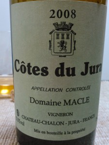 Mackle 2008 Cote du Jura