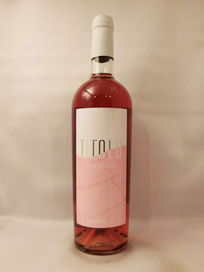 I.G.T.バジリカータ・ロザート・ティトロ・ピンク・エディション